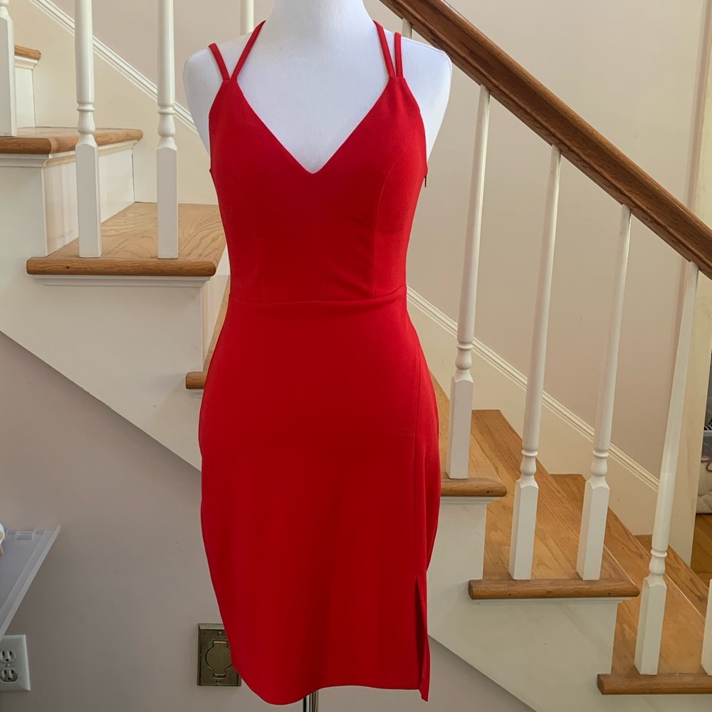 Double-Strapped Laced-Back Dress